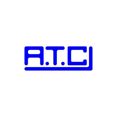 ATC letter logo creative design with vector graphic, ATC simple and modern logo.
