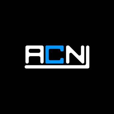 ACN letter logo creative design with vector graphic, ACN simple and modern logo.