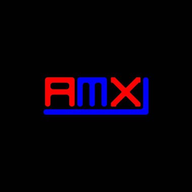 AMX letter logo creative design with vector graphic, AMX simple and modern logo.