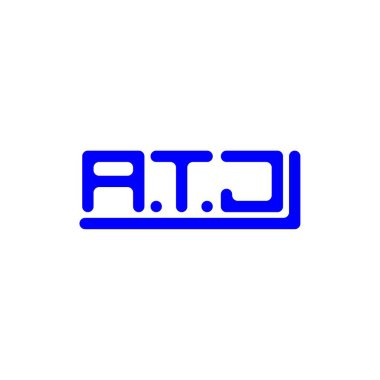 ATJ letter logo creative design with vector graphic, ATJ simple and modern logo.