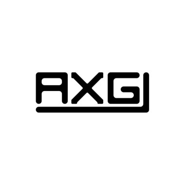 AXG letter logo creative design with vector graphic, AXG simple and modern logo.