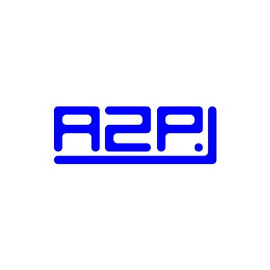 AZP letter logo creative design with vector graphic, AZP simple and modern logo.