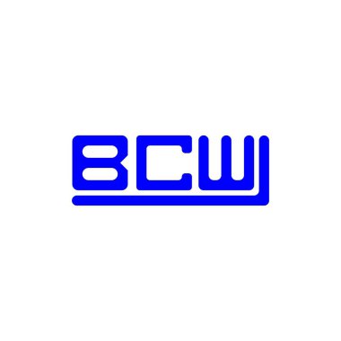 BCW letter logo creative design with vector graphic, BCW simple and modern logo.
