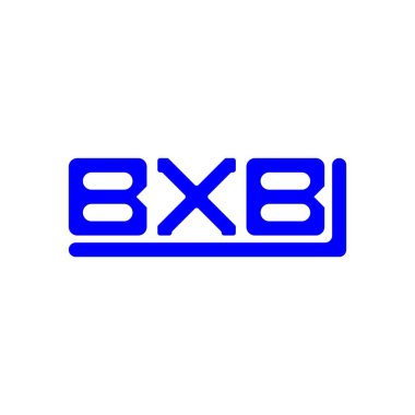 BXB letter logo creative design with vector graphic, BXB simple and modern logo.