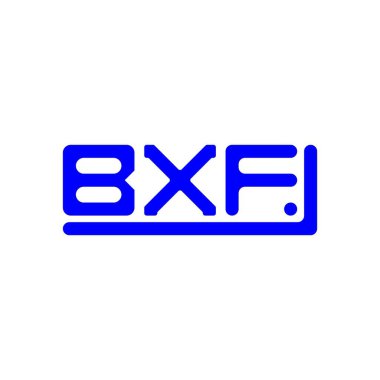 BXF letter logo creative design with vector graphic, BXF simple and modern logo.