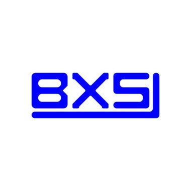 BXS letter logo creative design with vector graphic, BXS simple and modern logo.