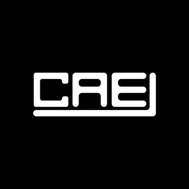CAE letter logo creative design with vector graphic, CAE simple and modern logo.