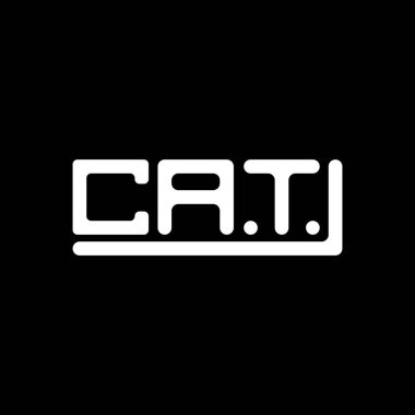 CAT letter logo creative design with vector graphic, CAT simple and modern logo.