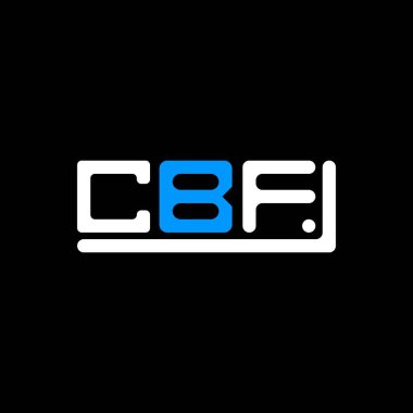 CBF letter logo creative design with vector graphic, CBF simple and modern logo.
