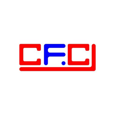 CFC letter logo creative design with vector graphic, CFC simple and modern logo.
