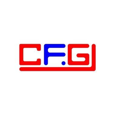 CFG letter logo creative design with vector graphic, CFG simple and modern logo.