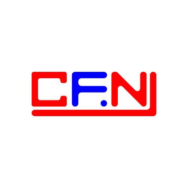 CFN letter logo creative design with vector graphic, CFN simple and modern logo.