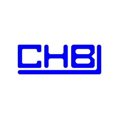 CHB letter logo creative design with vector graphic, CHB simple and modern logo.
