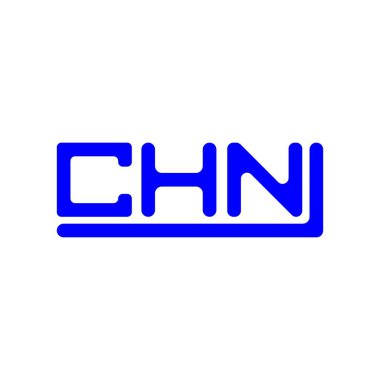 CHN letter logo creative design with vector graphic, CHN simple and modern logo.