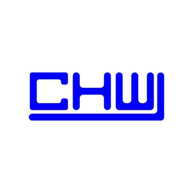 CHW letter logo creative design with vector graphic, CHW simple and modern logo.