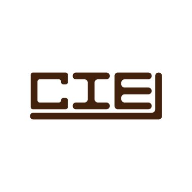 CIE letter logo creative design with vector graphic, CIE simple and modern logo.