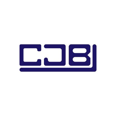 CJB letter logo creative design with vector graphic, CJB simple and modern logo.