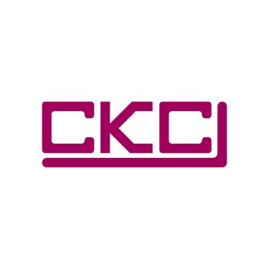 CKC letter logo creative design with vector graphic, CKC simple and modern logo.