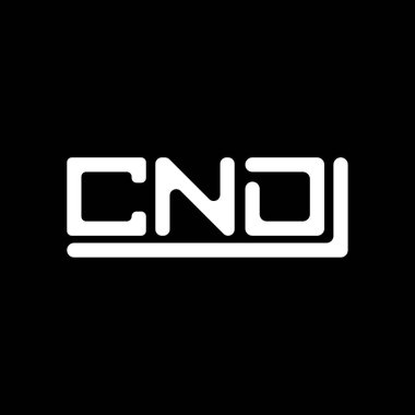 CND letter logo creative design with vector graphic, CND simple and modern logo.