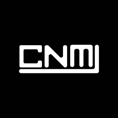 CNM letter logo creative design with vector graphic, CNM simple and modern logo.
