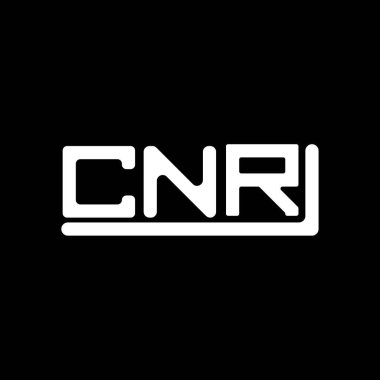 CNR letter logo creative design with vector graphic, CNR simple and modern logo.