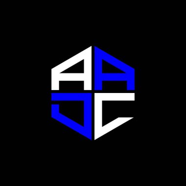 AADJ letter logo creative design with vector graphic, AADJ simple and modern logo.