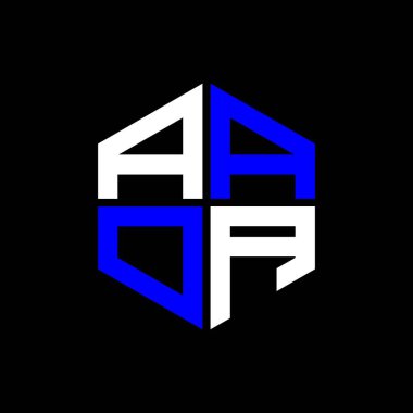 AAOA letter logo creative design with vector graphic, AAOA simple and modern logo.