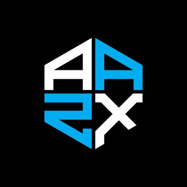 AAZX letter logo creative design with vector graphic, AAZX simple and modern logo.