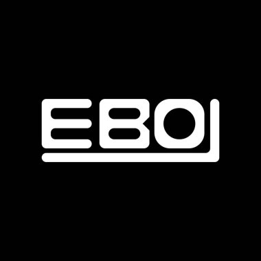 EBO letter logo creative design with vector graphic, EBO simple and modern logo.
