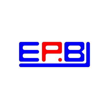 EPB letter logo creative design with vector graphic, EPB simple and modern logo.