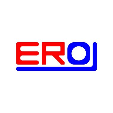 ERO letter logo creative design with vector graphic, ERO simple and modern logo.