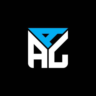 AAL letter logo creative design with vector graphic, AAL simple and modern logo.