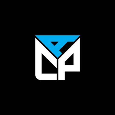 ACP letter logo creative design with vector graphic, ACP simple and modern logo.