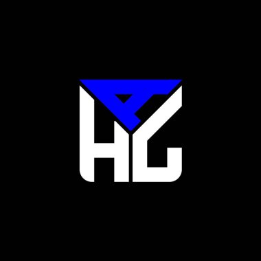 AHL letter logo creative design with vector graphic, AHL simple and modern logo.