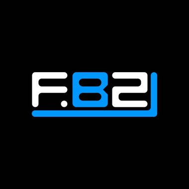 FBZ letter logo creative design with vector graphic, FBZ simple and modern logo.
