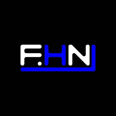 FHN letter logo creative design with vector graphic, FHN simple and modern logo.