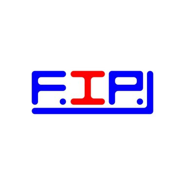 FIP letter logo creative design with vector graphic, FIP simple and modern logo.