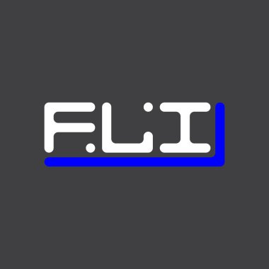 FLI letter logo creative design with vector graphic, FLI simple and modern logo.