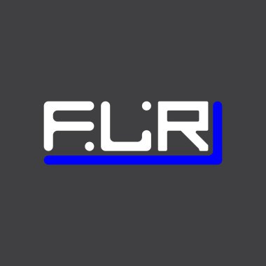FLR letter logo creative design with vector graphic, FLR simple and modern logo.
