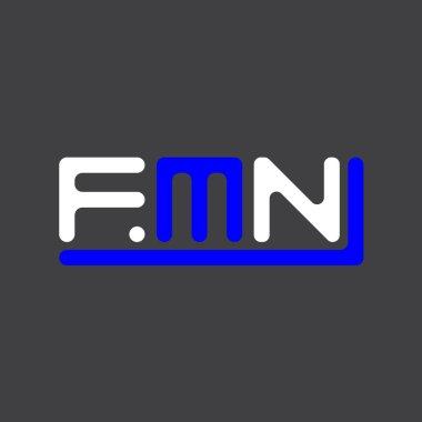 FMN letter logo creative design with vector graphic, FMN simple and modern logo.