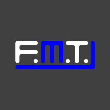 FMT letter logo creative design with vector graphic, FMT simple and modern logo.