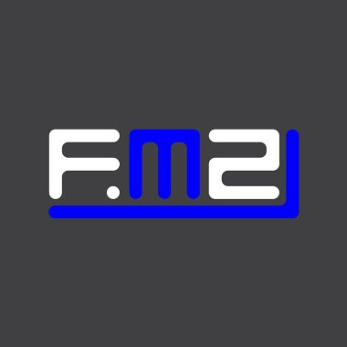 FMZ letter logo creative design with vector graphic, FMZ simple and modern logo.