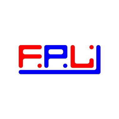 FPL letter logo creative design with vector graphic, FPL simple and modern logo.