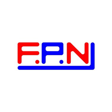 FPN letter logo creative design with vector graphic, FPN simple and modern logo.