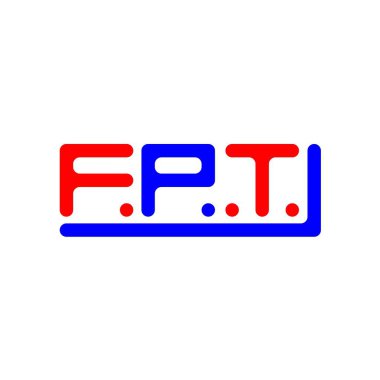 FPT letter logo creative design with vector graphic, FPT simple and modern logo.