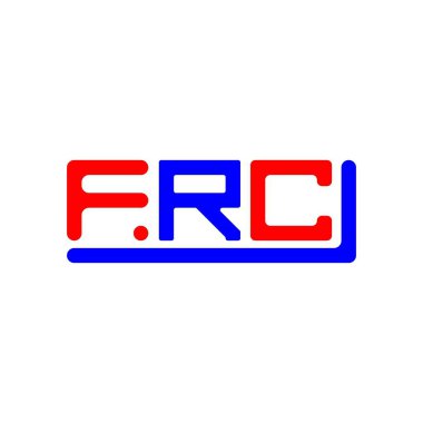 FRC letter logo creative design with vector graphic, FRC simple and modern logo.