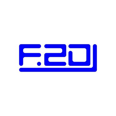 FZD letter logo creative design with vector graphic, FZD simple and modern logo.