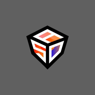 ASO letter logo creative design with vector graphic, ASO simple and modern logo.