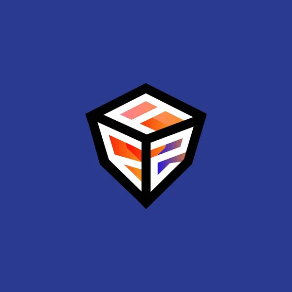 ベクトルグラフィック AfzシンプルかつモダンなロゴとAfzの手紙のロゴの創造的なデザイン — ストックベクタ