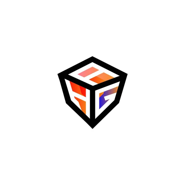 Креативный Дизайн Логотипа Ahg Векторной Графикой Простой Современный Логотип Ahg — стоковый вектор